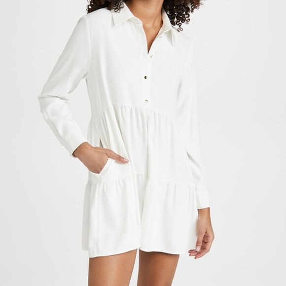 *NWT* Amanda Uprichard Long Sleeve Pierre Mini Dress Size M - Picture 5 of 13